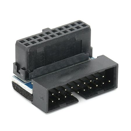 PH19 Настольная материнская плата USB3.0 Разъем USB под углом 90 градусов Конвертер USB-разъема
