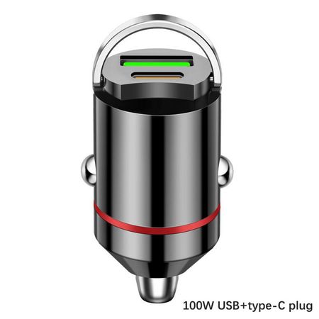 200 Вт Мини Двойной Порт USB Автомобильное Зарядное Устройство Прикуриватель Быстрая Зарядка Автомобильное Зарядное Устройство Для Телефона Адаптер Для Iphone 13 12 Xiaomi Huawei Samsung A1