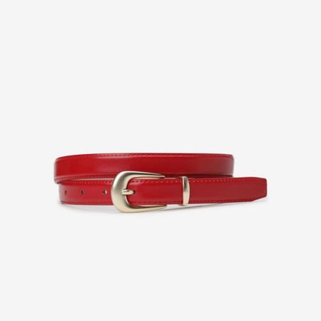 CC collect тонкий кожаный ремень RD_C252PHC001 Red_RD1_FREE_99