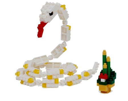 Kawada Nanoblock Змея