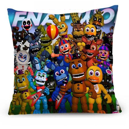 Удобная декоративная наволочка для подушки Five Nights At Freddys Fnaf A