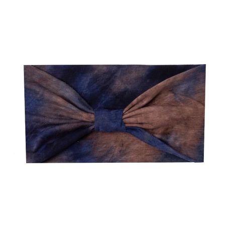 Эластичная повязка на голову Tie Dye из хлопка, спортивная повязка на голову, аксессуары для волос, повязка на голову для йоги, спортивная 03