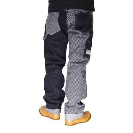 Kojima Jeans KOJIMA GENES Рабочие брюки в стиле мульти-комбо, Джинсы/Деним/Предварительная стирка/Сделано в Японии/RNB-1084D-Hickory Indigo-32