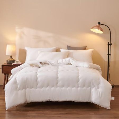 Qixiai Comfortable Brushed Polyester All-Season Quilt