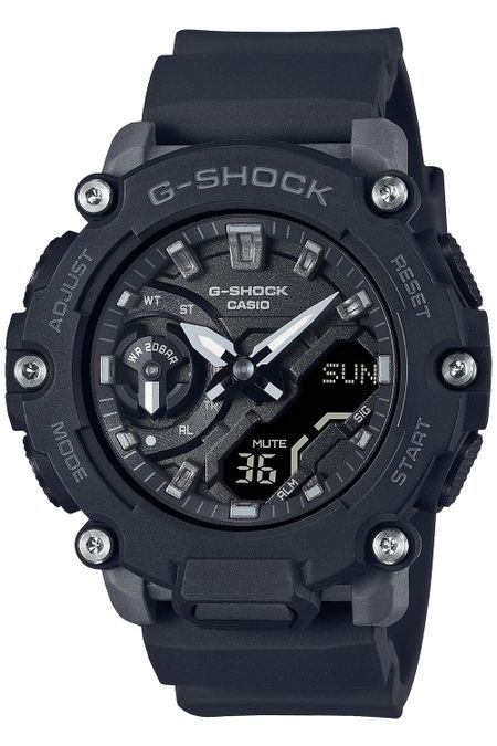 Женские часы Casio Модель Черные G-Shock Среднего размера GMA-S2200-1AJF,