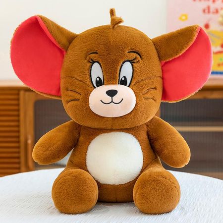 Плюшевая игрушка Том Джерри и животное с футбольным мячом и украшениями Джерси Jerry Plain,32cm