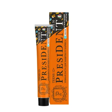 Зубная паста President President Fresh tropic 12+