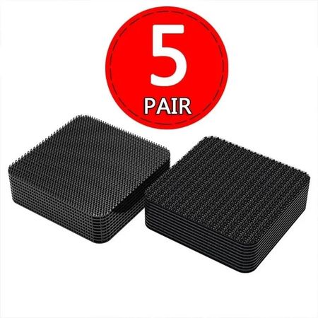 LIAESMART Carpet Mat Fixing Stickers Universal Self Adhesive Fastener Car Floor Mat Clips Carpet Tape For BMW X3 X5 Mercedes Benz 5PC