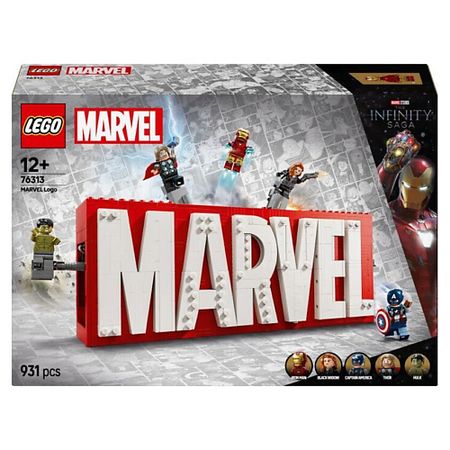 Набор детский LEGO Конструктор MARVEL Logo & Minifiguren