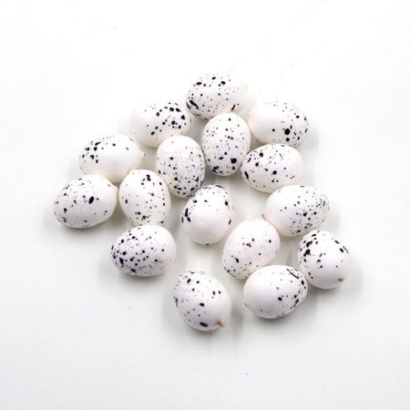 Забавное искусственное украшение для дома, пузырь, игрушки для DIY, голубиные яйца, перепелиные яйца, пасхальные подарки белый