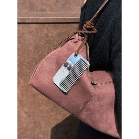 moremorr Шарм-гребень_Замшево-коричневый Suede Brown