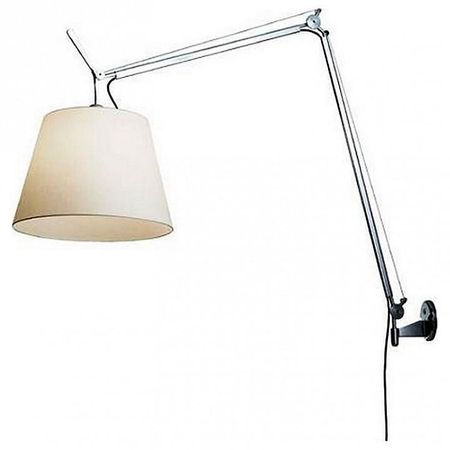 Бра O-LUCE Tolomeo 18923121 цвет плафона/подвески Белый, цвет арматуры Хром