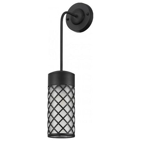 Светильник на штанге Odeon Light Dunes 4834/1W цвет плафона/подвески Прозрачный, Хром, цвет арматуры Черный