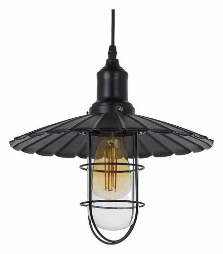 Подвесной светильник LUMINA DECO LDP 6015 BK цвет плафона/подвески Черный, цвет арматуры Черный