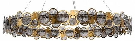 Подвесной светильник ST-Luce Swatch SL6133.313.16 цвет плафона/подвески Светло-серый, Латунь, цвет арматуры Латунь