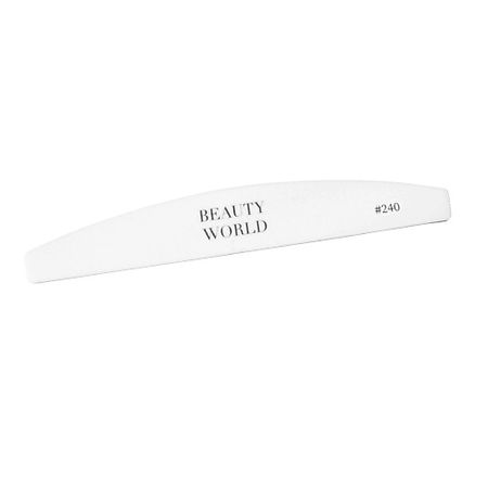 Пилка для ногтей BEAUTY WORLD Упаковка пилок для ногтей 240