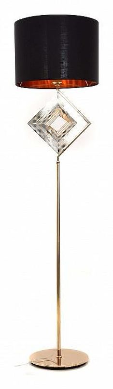 Торшер LUMINA DECO Fabi LDF 5529 F.GD+BK цвет плафона/подвески Золото, Черный, цвет арматуры Золото