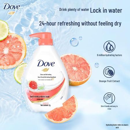 Dove Purely Refreshing Beauty Shower Milk