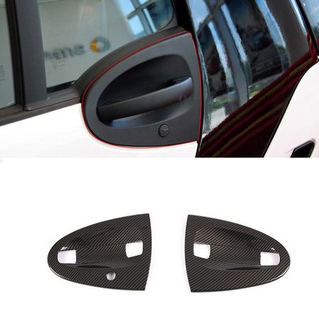 Наружная дверная ручка автомобиля, накладка на крышку, наклейка для Mercedes Benz Smart 451 Fortwo 2009-2015, автомобильные внешние аксессуары For Left Hand Drive