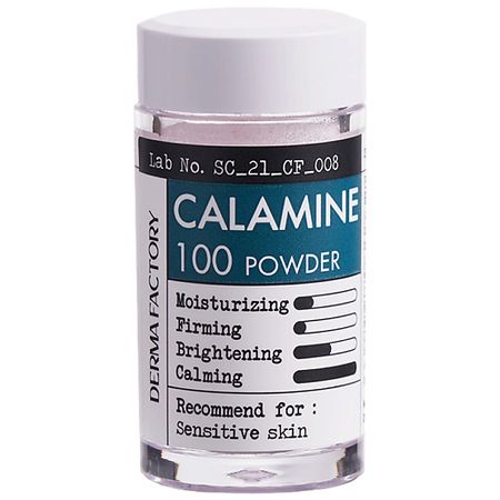 Концентрат для лица DERMA FACTORY Косметический порошок Calamine 100 Powder 100%