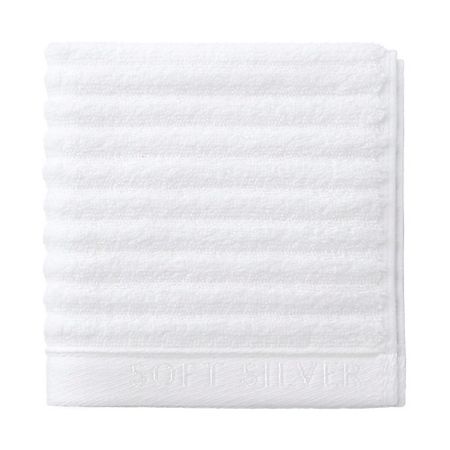 Полотенце SOFT SILVER Антибактериальная махровая салфетка для ухода за лицом