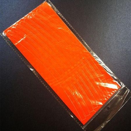 Reflective Bicycle Wheel Rim stickers, Hi-VIS, Fluorescent bike Wheel Stickers₊