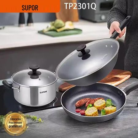 SUPOR Home Selection 3-Piece Cookware Set