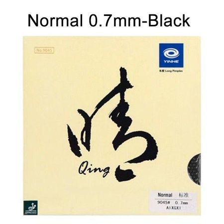 YINHE QING/Qing SOFT Pips-long YINHE накладка для настольного тенниса, оригинальная Galaxy LONG PIPS, верхний слой для пинг-понга OX/губка Black 0.7