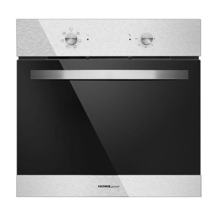 Шкаф духовой электрический HOMSair OES660S01, 59 л, чёрный-серый