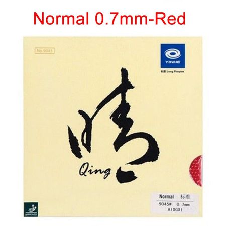 YINHE QING/Qing SOFT Pips-long YINHE накладка для настольного тенниса, оригинальная Galaxy LONG PIPS, верхний слой для пинг-понга OX/губка Red 0.7
