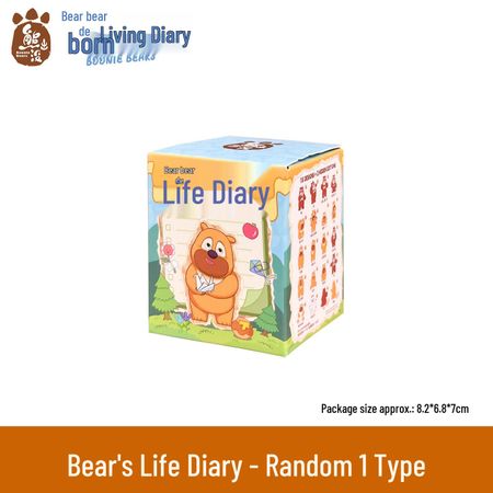 Boonie Bears: Xiong Xiong s Life Diary Blind Box - Cute Xiong Da & Xiong Er Figurines & Gifts
