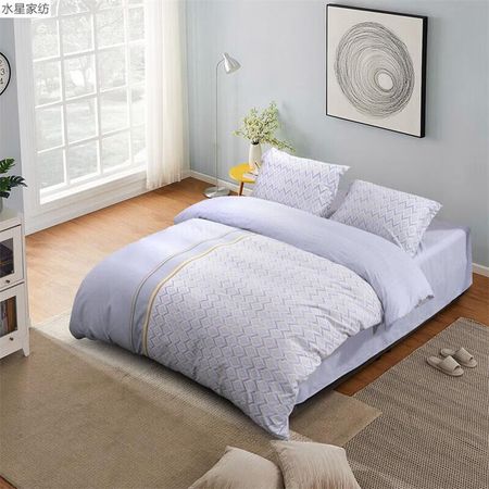 Mercury Home Textiles DH  Yiran  100% Cotton Flat Sheet Bedding Set