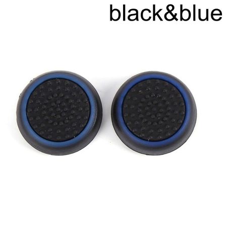 4pcs New Silicone Analog 360 Cover Case Joystick Cap Thumb Stick Grip Controller Accessories