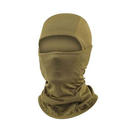 Face Hood Hiking Scarves Helmet Liner Hats Full Face Cap Face Cover Cycling Balaclava Cooling Neck light green