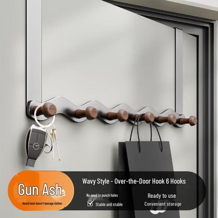 Over-the-Door 6-Hook Hanger