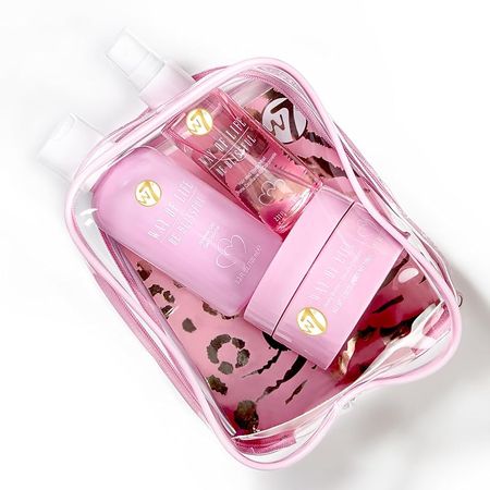 W7 VAY CAY Be Adventurous - Travel Size Skincare Set | Carry On Luggage Essentials: Shower Gel & Body Wash, Body Butter & Body Mist | Energizing &