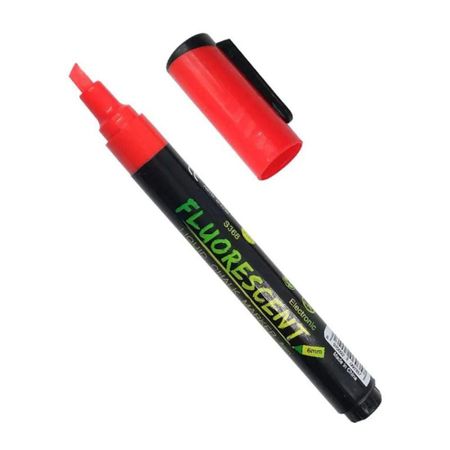 Erasable Whiteboard Pen LED Writing Board Highlighters Dust Free Art Marker Pen red