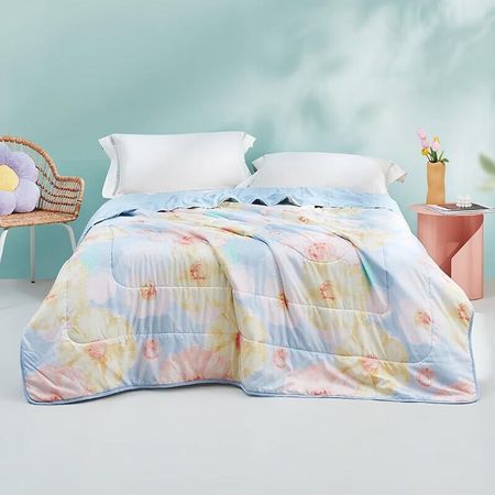 Luolai Flowery Dream Super Soft Summer Quilt