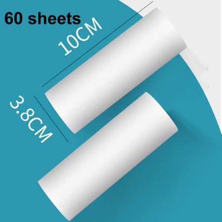 Extra-Sticky Hair Remover Reusable Lint Removers Effort-Free Lint Roller  Couch 60 sheets