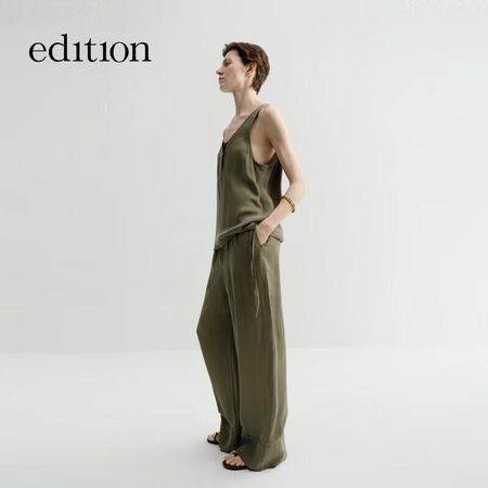 Edition Cupro U-Neck Tank Top S