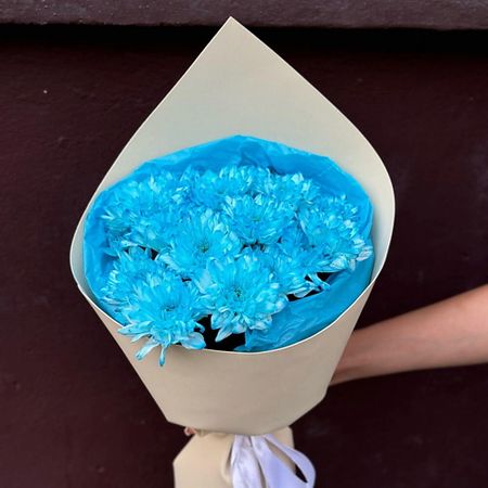 Букет живых цветов FLOWER DANCE Свежая хризантема