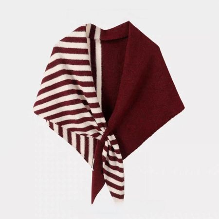 Warm British Triangle Scarf Soft Shawl Wrap New Wool Scarf  Women