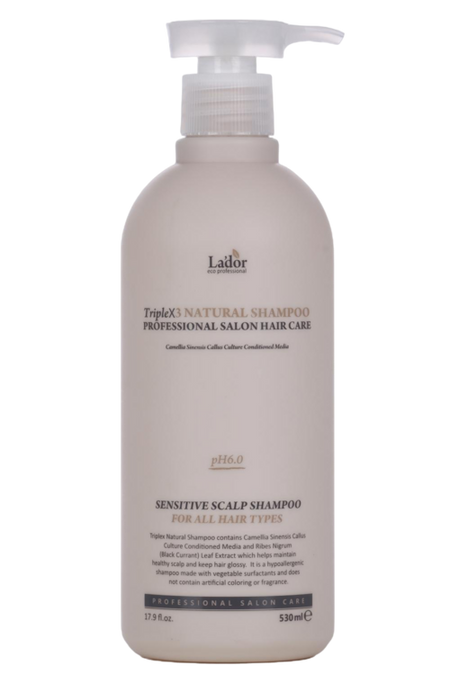 Шампунь Lador с натур ингредиентами Lador Triplex Natural Shampoo, 530 мл