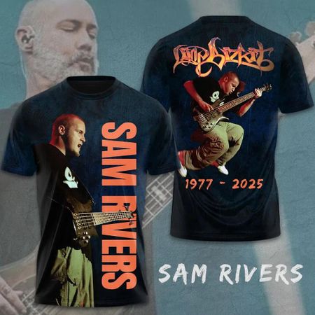 Sam Rivers 1977-2025 Thank You For The Memories  Full Size S-5XL Unisex T-Shirt XXL