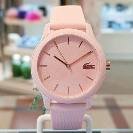 Женские часы LacoSte S LacoSte Силиконовые pink (36mm)