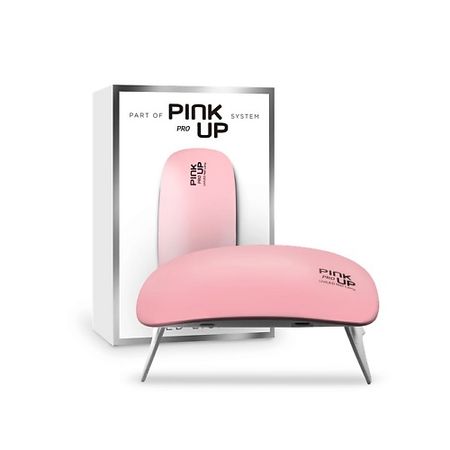 UV-лампа PINK UP Лампа для полимеризации гель-лака PRO UV/LED mini pink