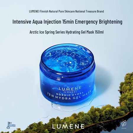 LUMENE Увлажняющая ночная маска Arctic Spring 150 мл