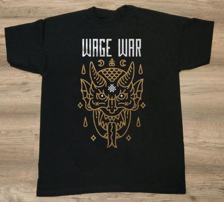 Wage War Band Black 100% Cotton Size S To 4XL Shirt Gift For Fan  BT083 Unisex T-Shirt S