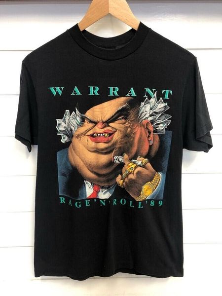 Warrant Dirty Rotten Filthy Stinking Rich Black Shirt Unisex S to 5XL MQ180 Unisex T-Shirt S