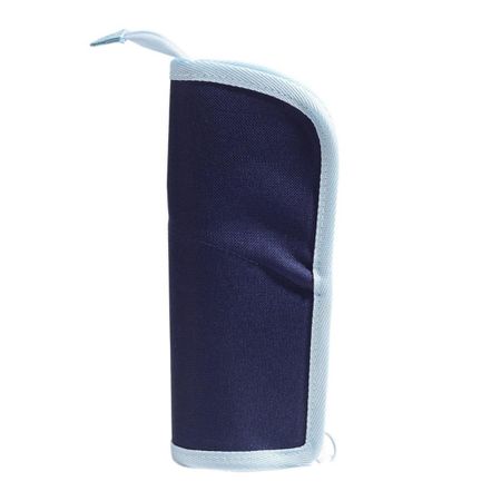 Simple Pencil Case Creative Storage Bag Pen Organizer Stationery Bag  Desktop Organizer темно-синий